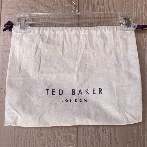 Ted Baker Drawstring Dust Bag For A Wallet Small Purse 12.5” x 9.5” - Picture 1 of 4